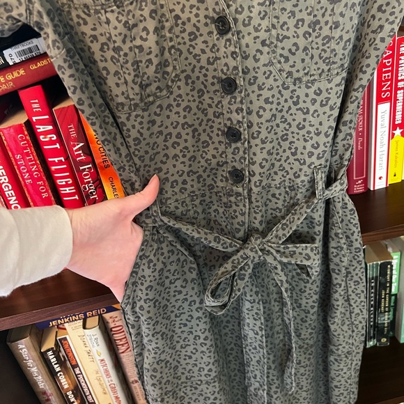 Abercrombie Leopard Print Jumpsuit - Picture 6 of 6